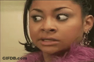 Woman Making Funny Face Close Up GIF