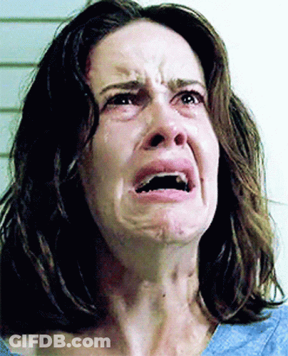 Woman Making Funny Face GIF