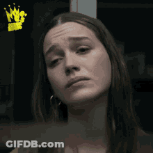 Woman Making Funny Face GIF