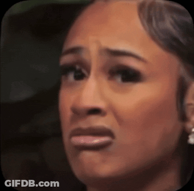 Woman Making Funny Face GIF