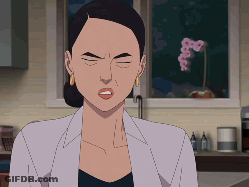 Woman Making Funny Face GIF