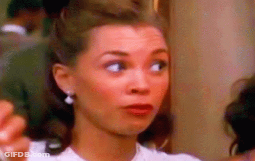 Woman Making Funny Face GIF