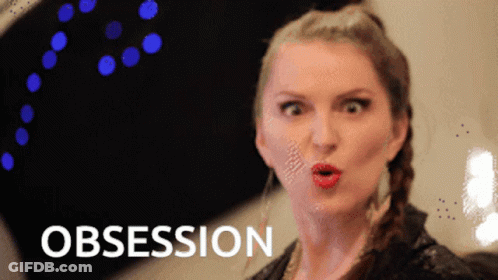 Woman Making Funny Face Obsession GIF