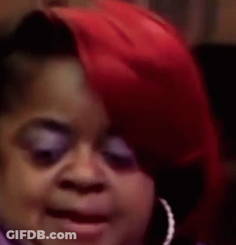 Woman Making Funny Face GIF