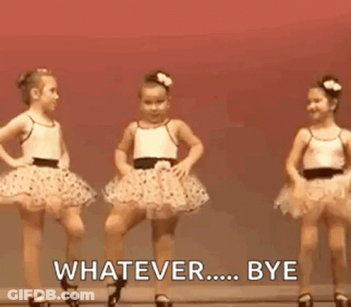Woman Making Funny Face Saying Bye Felicia GIF