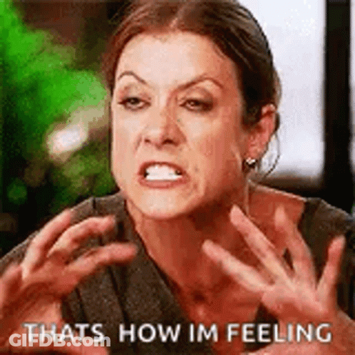 Woman Making Funny Face Says Thats How Im Feeling GIF