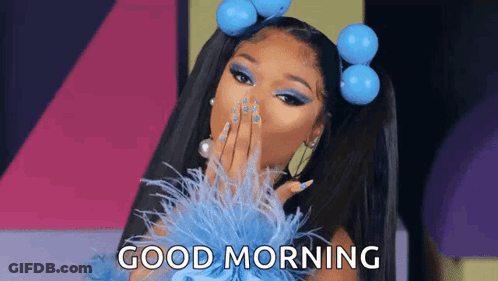 Woman Making Funny Face With Hands In Air GIF