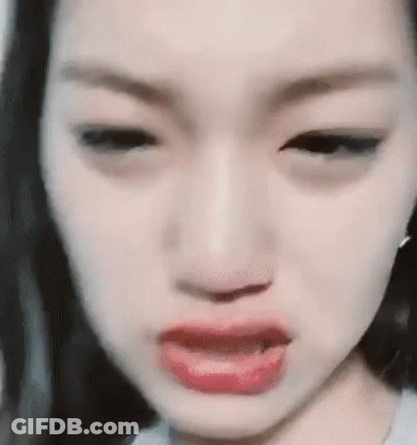 Woman Making Funny Face With Tongue Out GIF