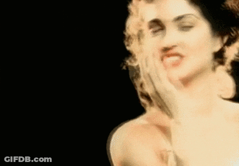 Woman Mouth Open Close Up Black Background GIF