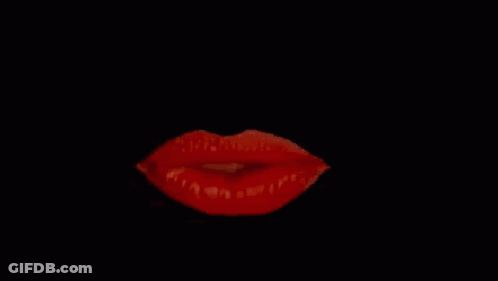 Woman Mouth Red Lipstick GIF