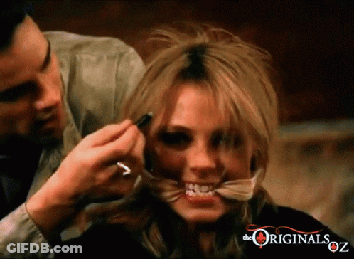 Woman Mouth Taped Duct Tape The Originals Oz GIF