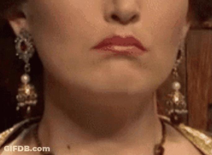 Woman Neigh Like Horse GIF