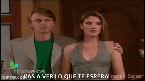 Woman Next To Man Vas A Ver Lo Que Te Espera GIF