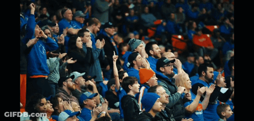 Woman Next To Texas State Mascot GIF