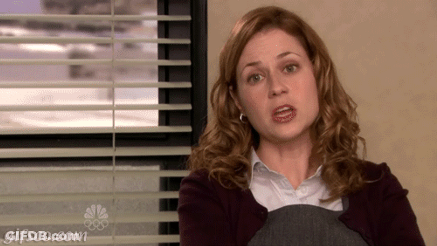 Woman Nonchalantly Says Yep GIF