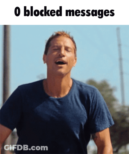 Woman Not Answering That In Front Of SNL Logo GIF