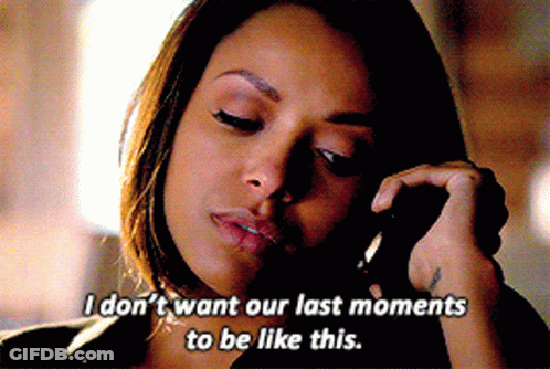 Woman On Phone I Don't Want Last Moments GIF