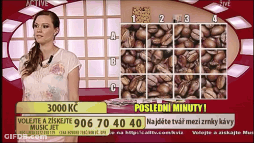 Woman On TV Screen Super Rychle Prepojovani GIF