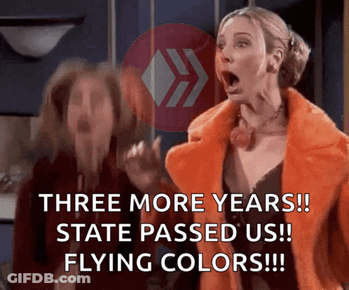 Woman Orange Coat Three More Years Flying Colors GIF