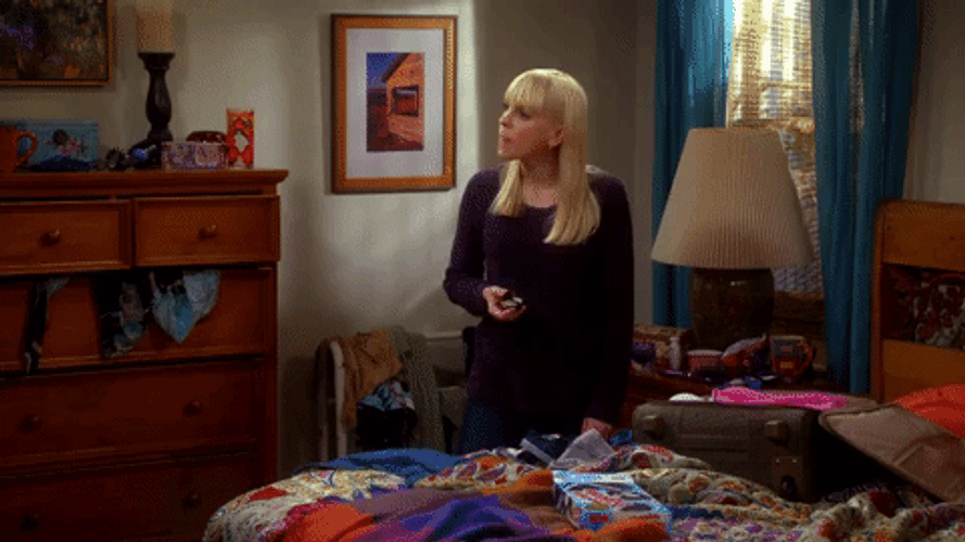 Woman Packs Luggage Full Of Thong GIF