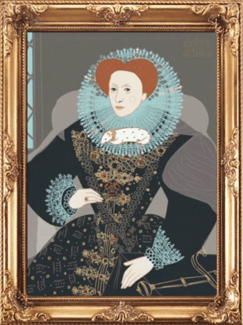 Woman Painting History GIF