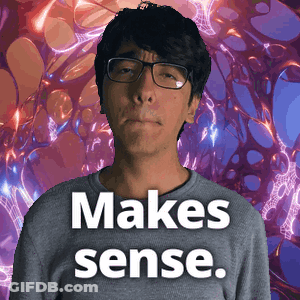 Woman Pink Cardigan That Makes No Sense GIF