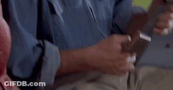 Woman Pink Shirt Man Jeans On Bed GIF