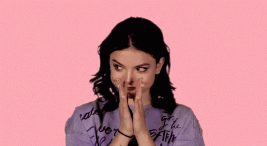 Woman Planning Something GIF