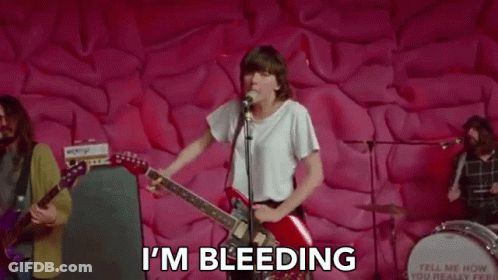 Woman Playing Guitar And Singing GIF