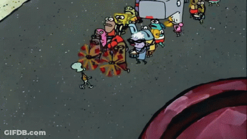 Woman Playing Trombone In Desert GIF