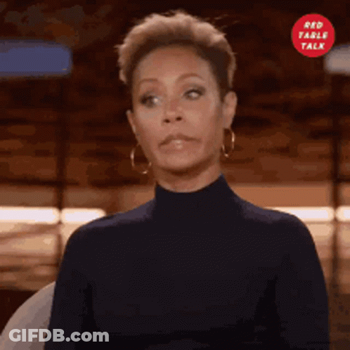 Woman Pointing And Saying That Part GIF