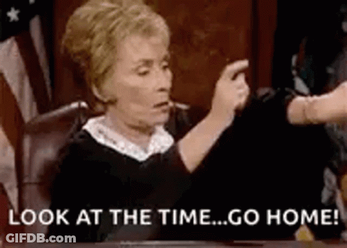 Woman Pointing In Courtroom GIF