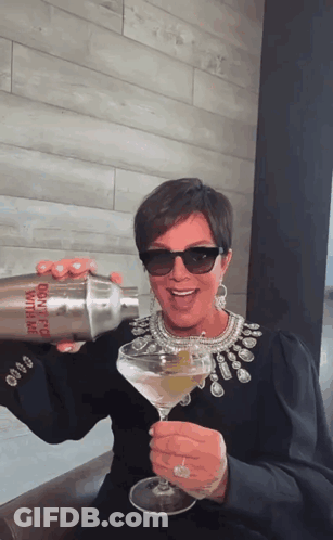 Woman Pouring Drink From Shaker Saying Dont Mess With Me GIF