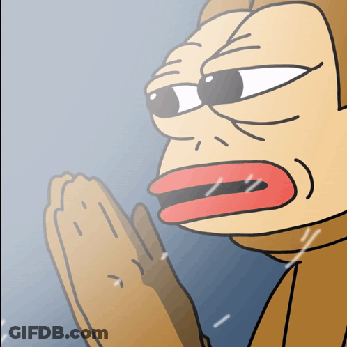 Woman Praying With Closed Eyes GIF