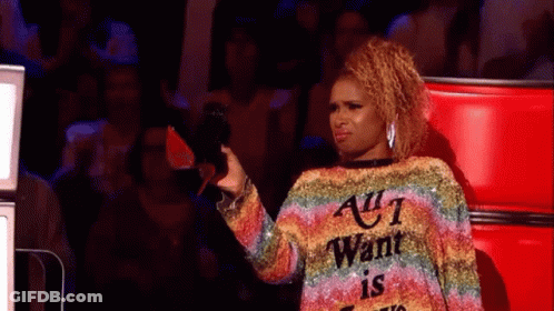 Woman Rainbow Sweater All I Want Is Love GIF