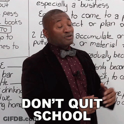 Woman Reading Syllabus GIF