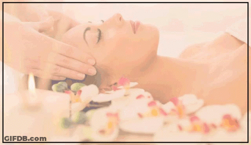 Woman Receiving Massage At King Thai GIF