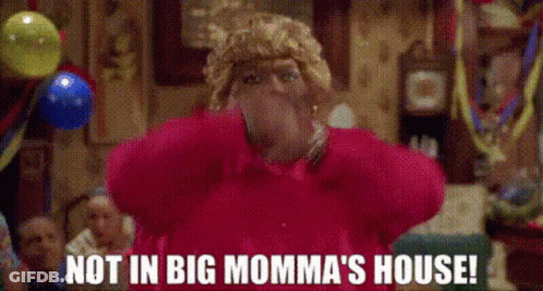 Woman Red Dress Balloons Not In Big Momma's House GIF