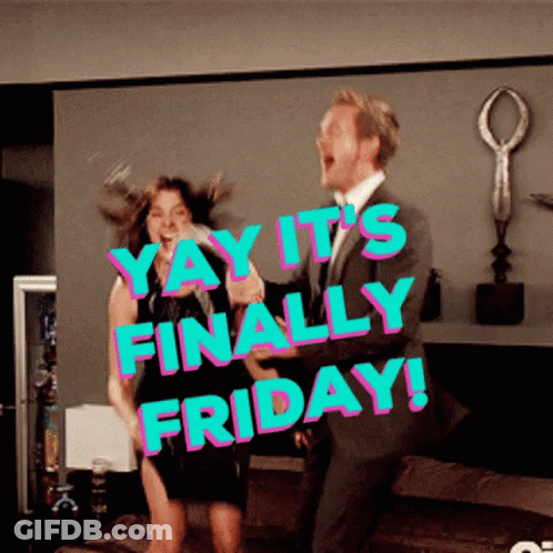 Woman Red Top Blue Shorts Jumping TGIF Bridge GIF