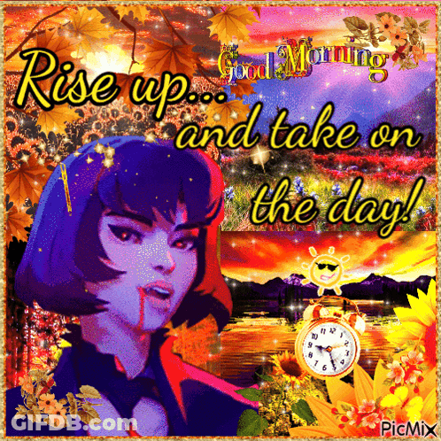 Woman Rise Up And Take On The Day GIF