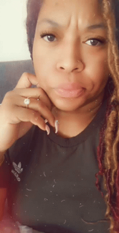 Woman Rolling Cross Eyed GIF