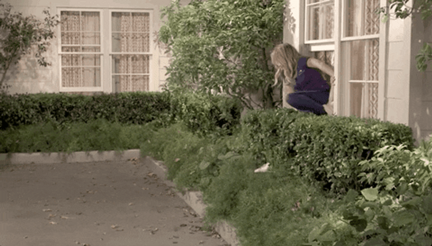 Woman Running Away Funning Running GIF