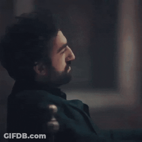 Woman's Face Close Up GIF