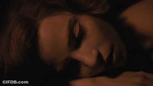 Woman's Face Close-Up GIF