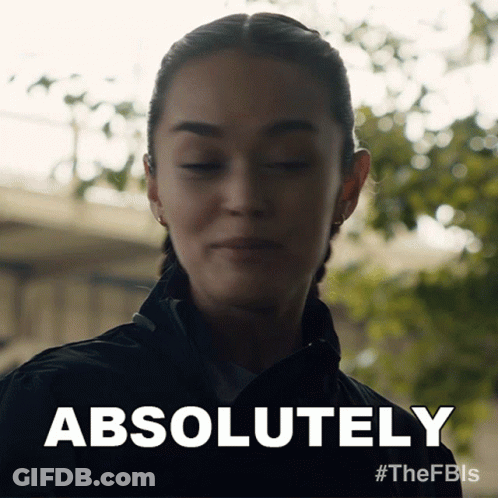 Woman's Face Close Up Absolutely GIF