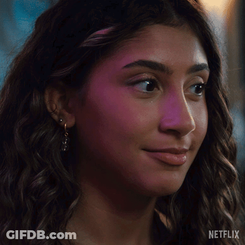 Woman's Face Close Up Netflix GIF