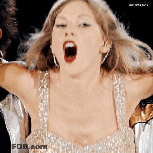 Woman's Face Close Up Swifter Pics GIF