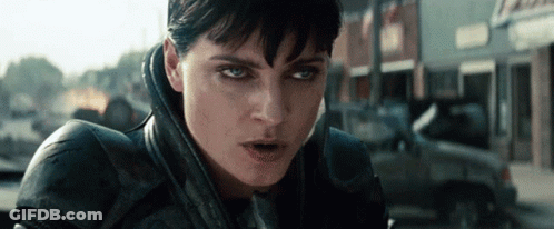 Woman's Face Close Up GIF