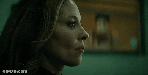 Woman's Face Close-Up GIF