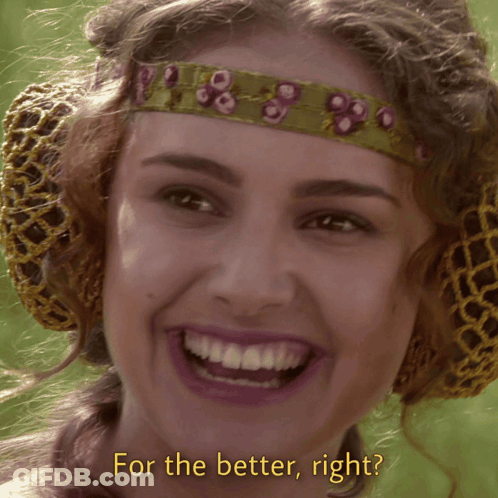 Woman's Face For The Better Right GIF